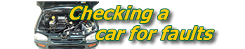 checking a car for faults